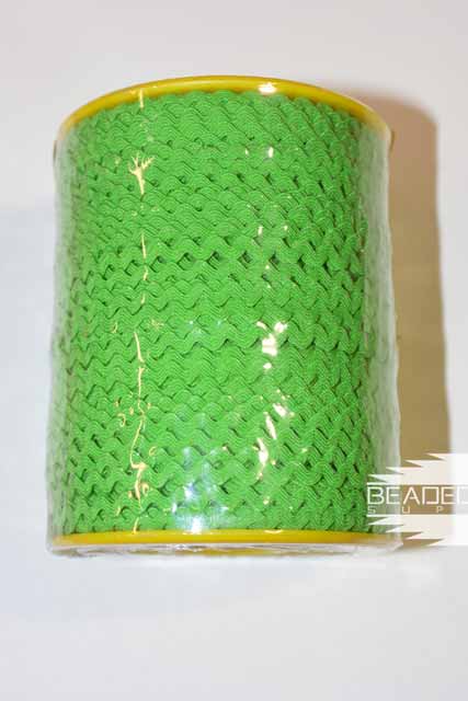 144 Yds. Turquoise/White 1/4 Polyester Rick Rack Wholesale Sewing Trim  Roll