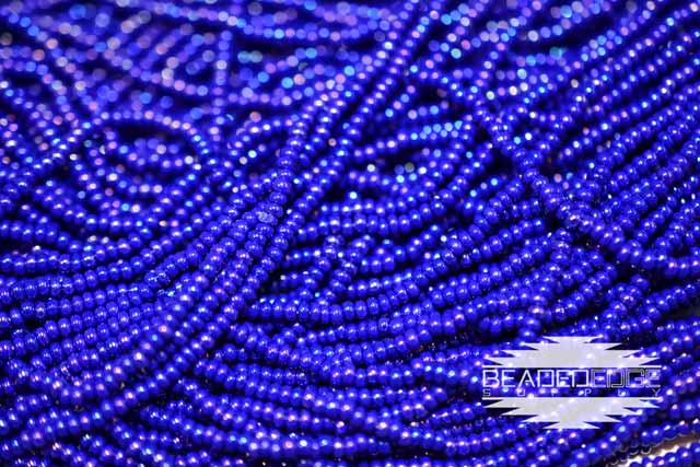 11/0 OP Med Royal Blue AB | Seed Beads