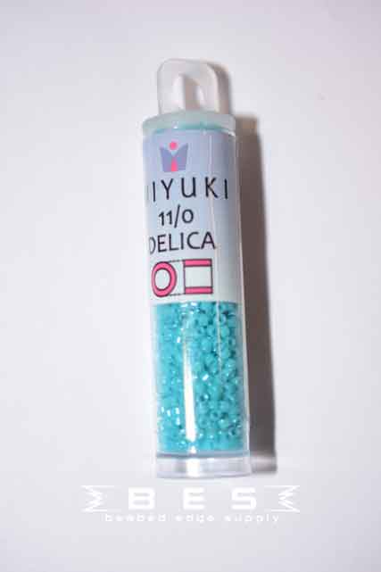 Delica Dyed Op Turquoise Green 11/0 DB658