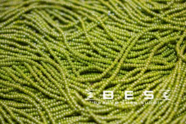 11/0 OP Olive Luster | Seed Beads
