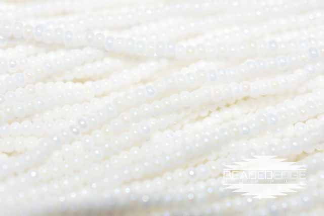 11/0 OP White AB | Seed Beads