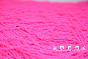 11/0 CL Matte Neon Pink | Seed Beads