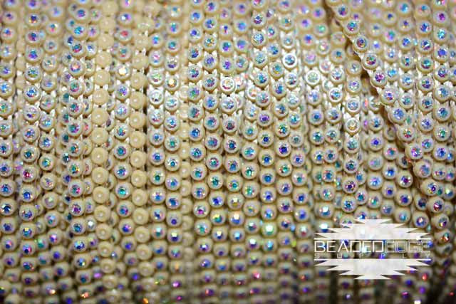 SS6 Eggshell AB | Rhinestone Banding Yard