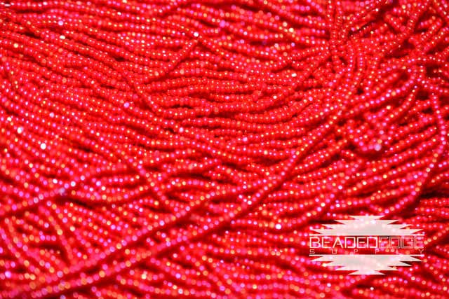 13/0 OP Red AB | Charlotte Cut
