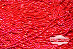 13/0 OP Red AB | Charlotte Cut