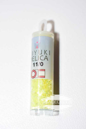 Delica Citron AB Silk Satin 11/0