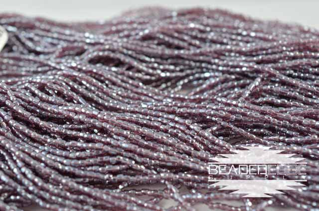 12/0 TR LT Amethyst Luster | 3 cut