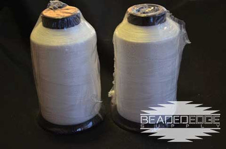 Nymo Nylon Beading Thread, Spool, Size B White, 350 Yards (1,050