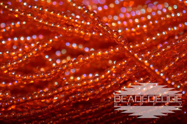 11/0 TR Orange AB | Seed Beads