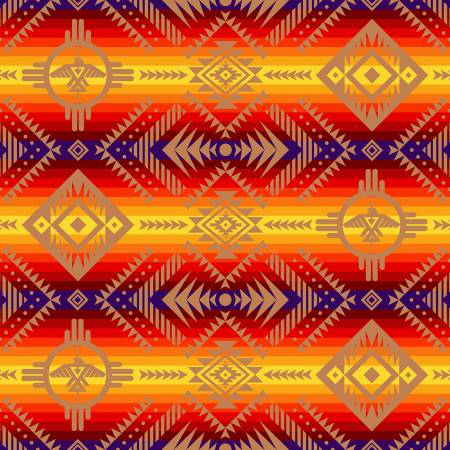 Red Tucson Thunderbird | Fabric