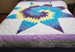 Queen StarQuilt/Rotating Star