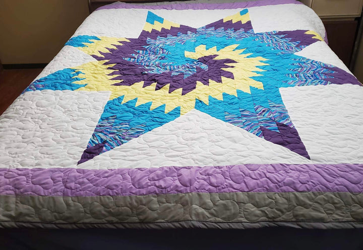 Queen StarQuilt/Rotating Star