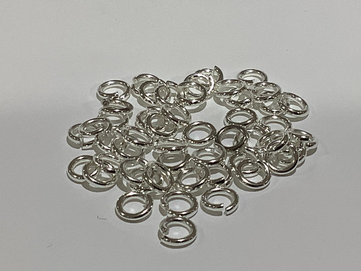 Jump Ring Silver | 50 Count