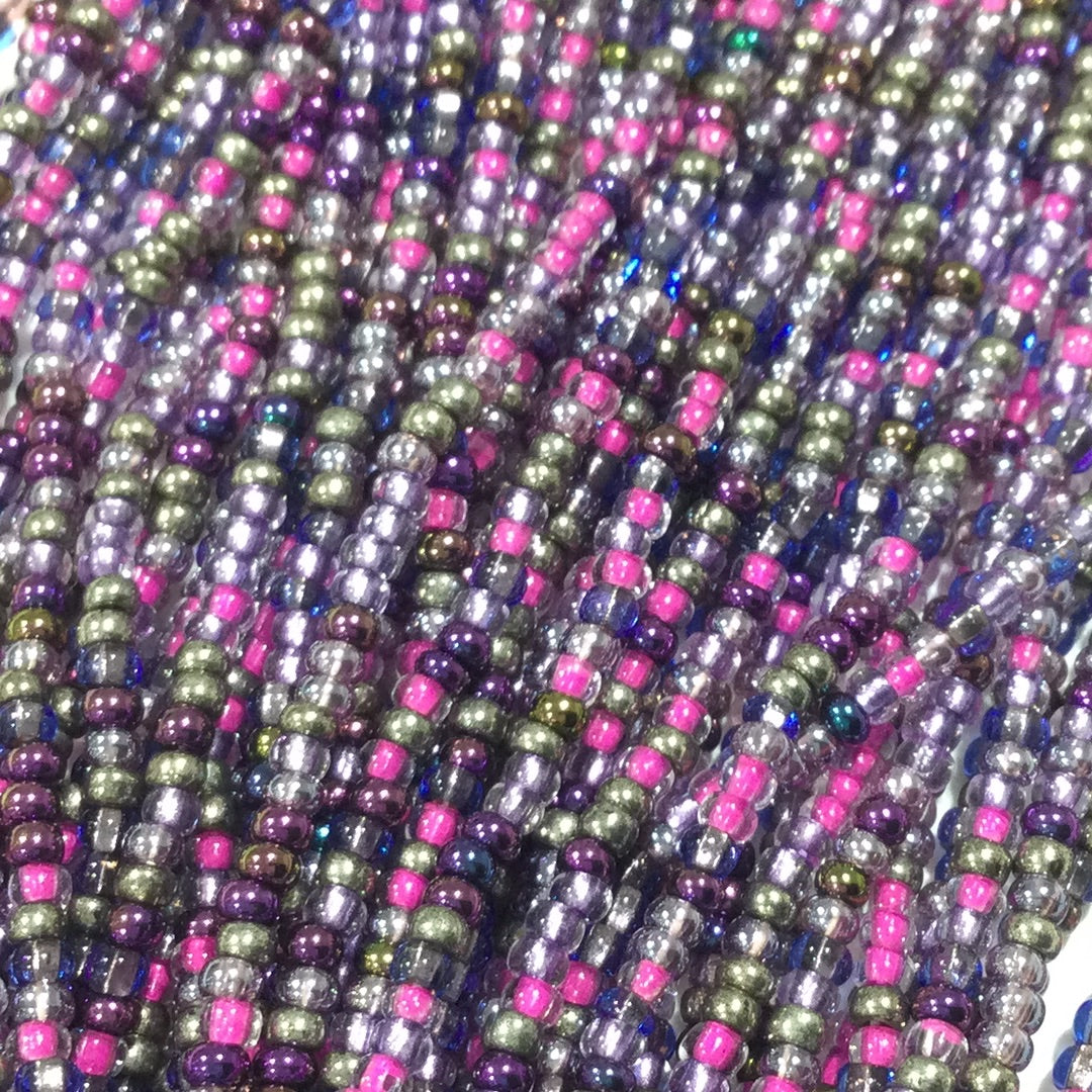 11/0 SL Pink/Purple Mix  | Seed Beads