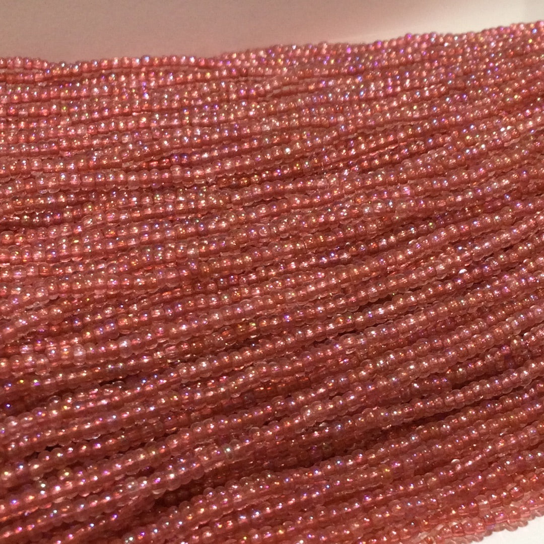 11/0 Rose Lined AB | Seed Beads