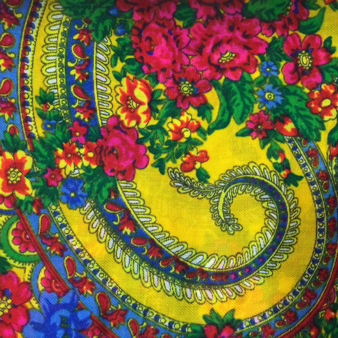 Floral Scarves 1 30"x30"